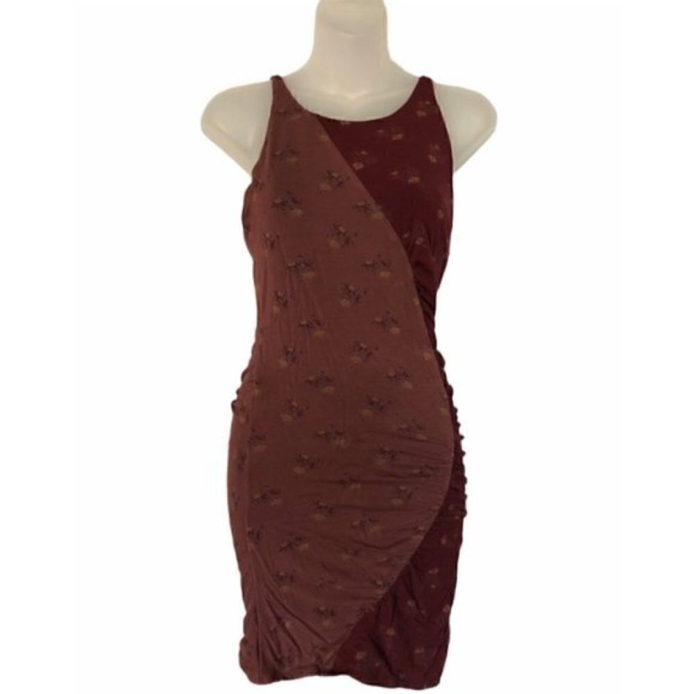 Free‎ People Cinched Bodycon Floral Dress S